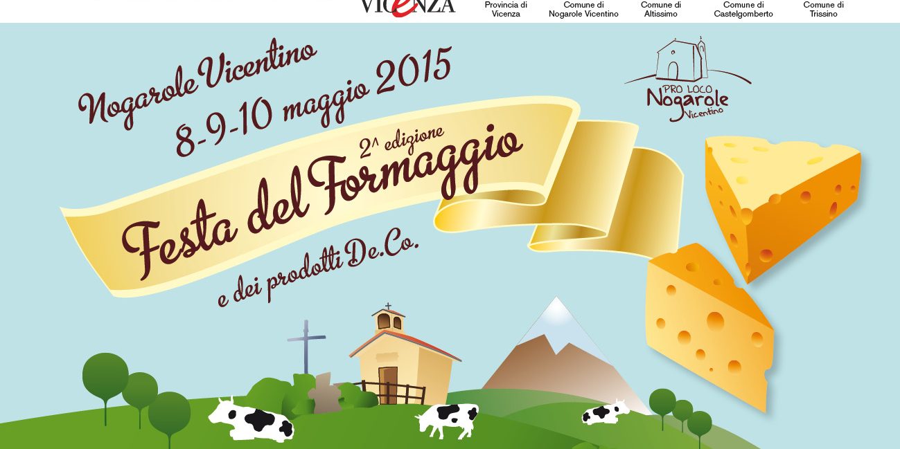 Et voilà, la copertina! Festa del Formaggio