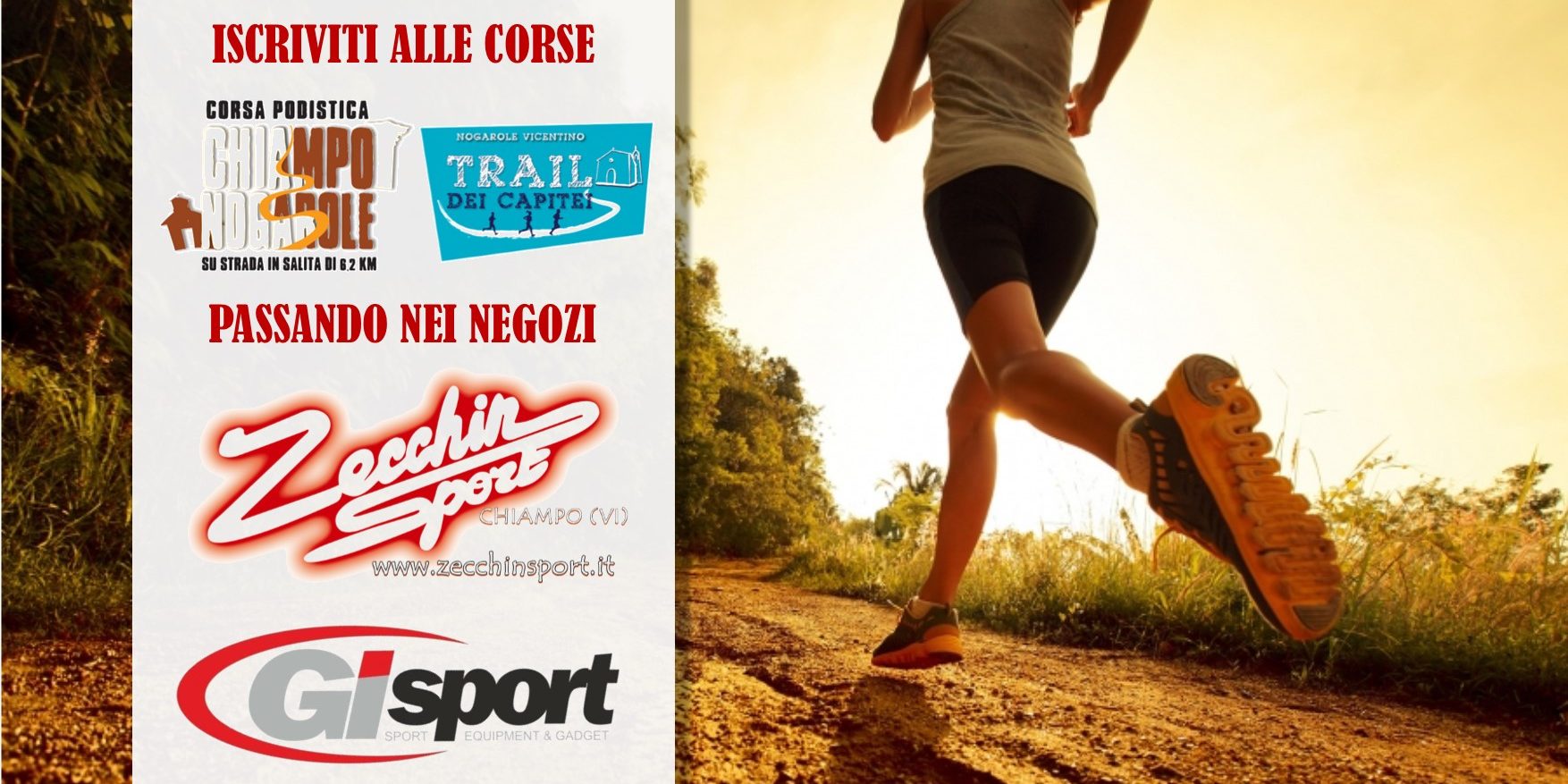 immagine evidenza iscrizione trail e chiampo nogarole nei negozi